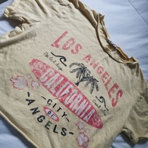 LA cropped top